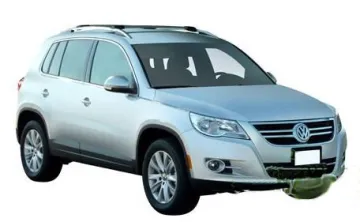 Volkswagen Tiguan Roof Luggage Rack Cross Bar Whispbar