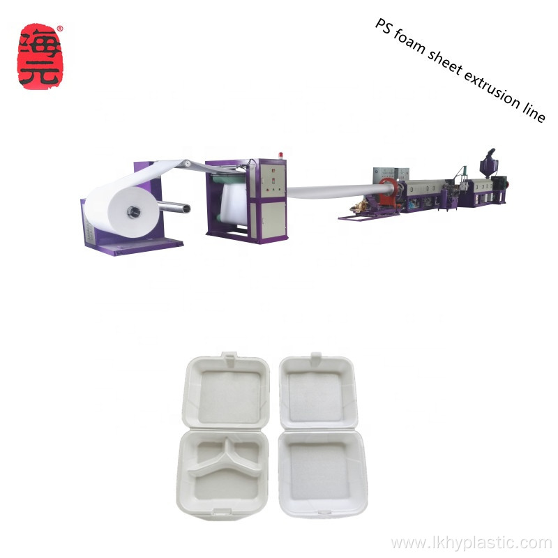 Foam Food Containers Plate Making Machine