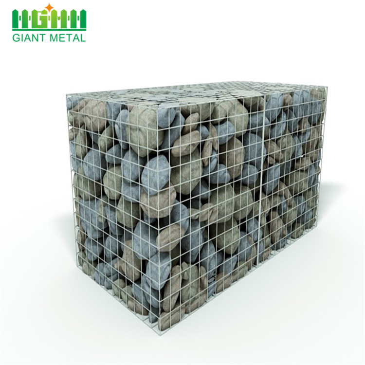 Hot dipped galvanized Welded gabion baskets