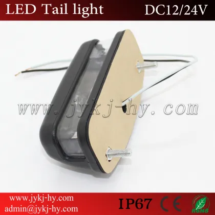 2017 Motorcycle LED license plate lighting 1w battery powered license plate light