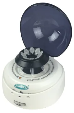 Laboratory portable small adjustable speed centrifuge