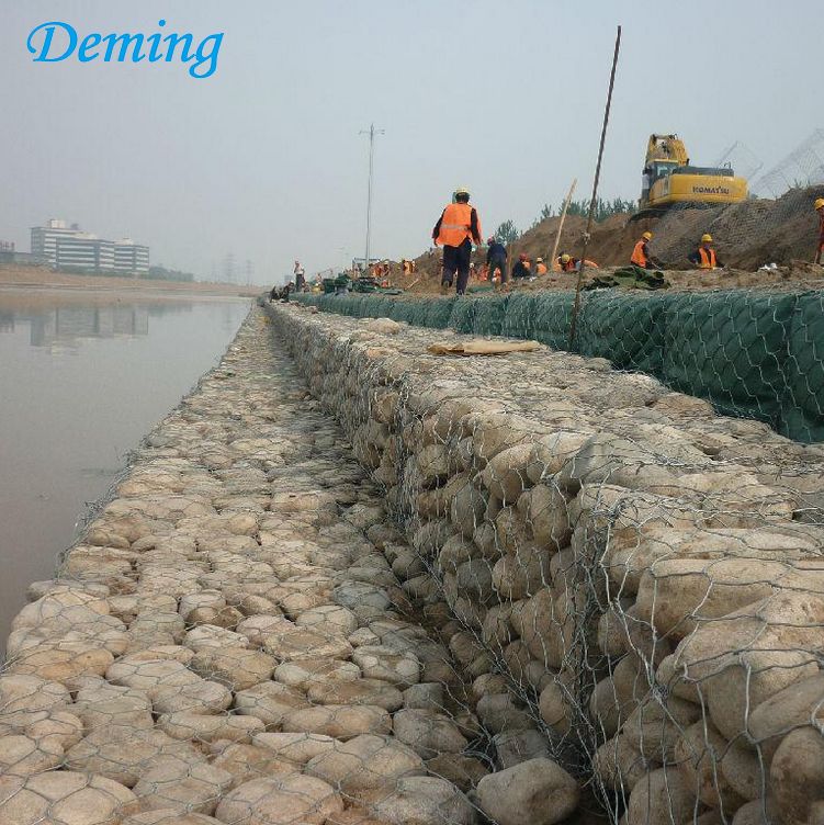 Rock Basket Wire Mesh/Australia Woven Gabion Box Price