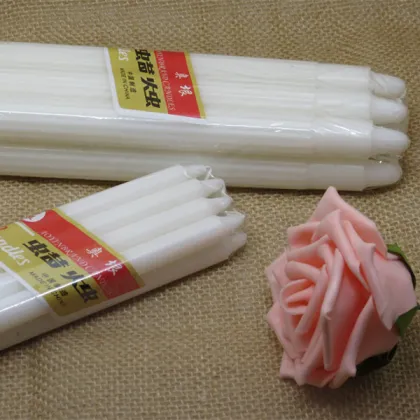 Church paraffin wax incense candle
