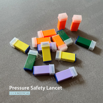 Medical Pressure Activated Safety Lancet