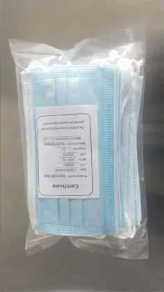Disposable medical face mask