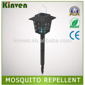 Solar LED Garden Light Bug Flying Insect Mosquito Killer