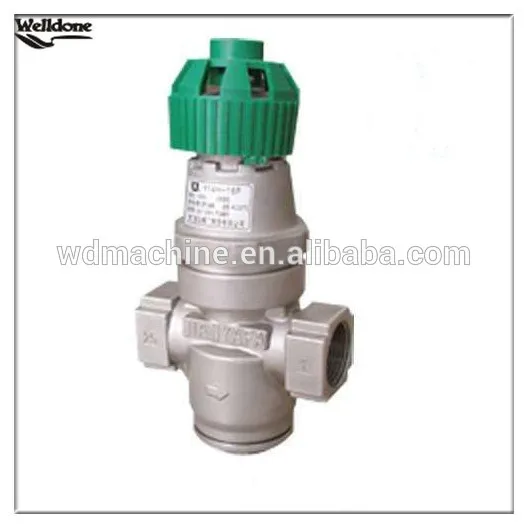 stainless steel bellows pressure reducing valve BSP/NPT thread