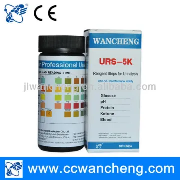 Urine reagent Strip, URS-5K, hospital use distributor