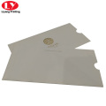 Aangepaste creditcardhuls envelop