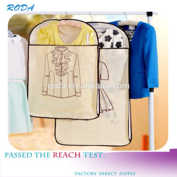 RODA-1:YIWU RODA Wholesale Coats and suit dust bag clear plastic dust cover linen cloth dust bag