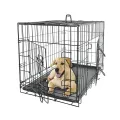 Collapsible Wire Dog Crate – 18"/24"/30"/36"/42"/48" Sizes