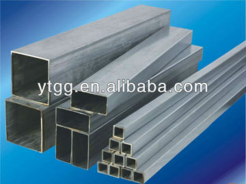ERW welded hot dipped galvanized Q195-Q345 square pipe