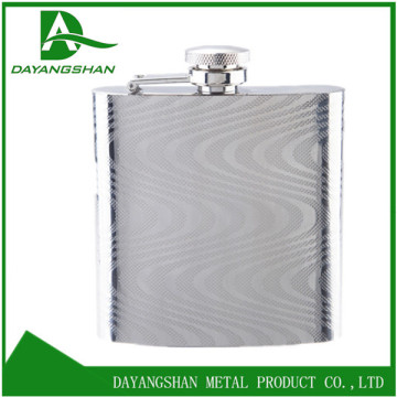 Newest Design Only We Have Outdoor Portable Zebra 6OZ Wiskey Hip Flask Engragved