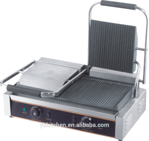 Hot Sale Commercial Electric Contact Grill/ Sandwich Press Panini Grill