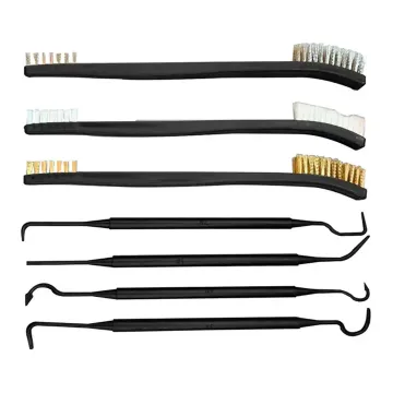 Comprehensive Gun Care Kit: 7-Piece Set Including Brass, Copper, Nylon, and Steel Brushes