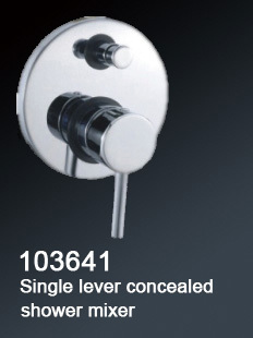single lever concealed shower mixer