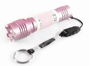 1800 Pink Mini 1 Aa Battery Led Light Flashlight Nd51017 For Family Use