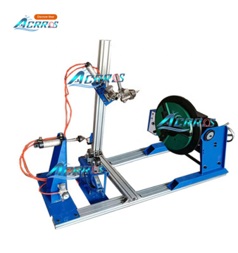 100Kg Cheap Welding Rotary Table - Welding Positioner with Pneumatic Tailstock