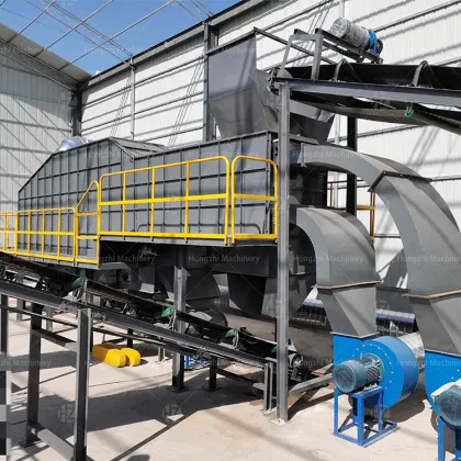 New Generation Three Separation Air Separator for Solid Waste