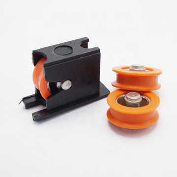 V-Groove Guided Track Rollers for Drawer Slides, Cabinets, and Balcony Caster Wheels