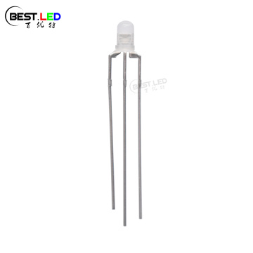 3mm LED hai màu Đỏ và vàng-xanh lá cây Sáng chung