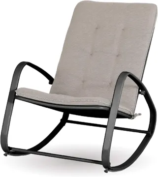 Danlong Luxury Patio Rocking Recliner Chair - Perfect for Indoor and Outdoor Living Room Leisure