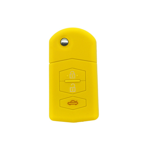 Silicone 3 buttons key cover Walmart for Mazda