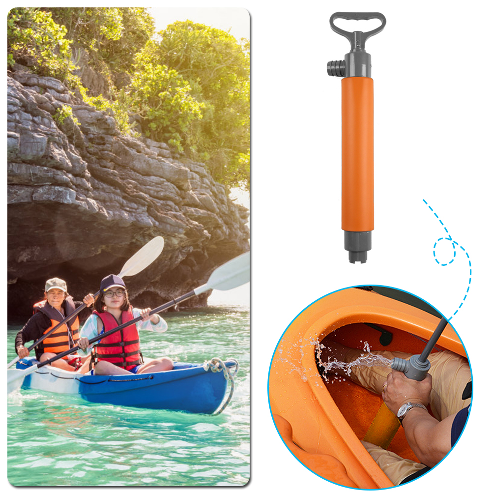 46cm Kayak Hand Pump Canoe Floating Plastic Hand Bilge Pump For