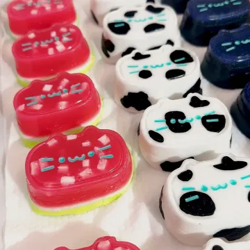 Hot Sale Handmade Silicone Cheese Kitten Resin Molds for DIY and Decompression