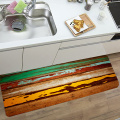 Household waterproof flannel digital printed floor mat