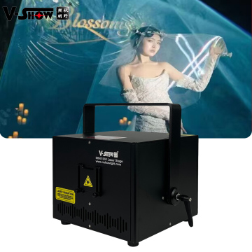 VSHOW LM10 MINI 10W Full RGB الرسوم المتحركة LASER Light for DJ ، Club ، Wedding