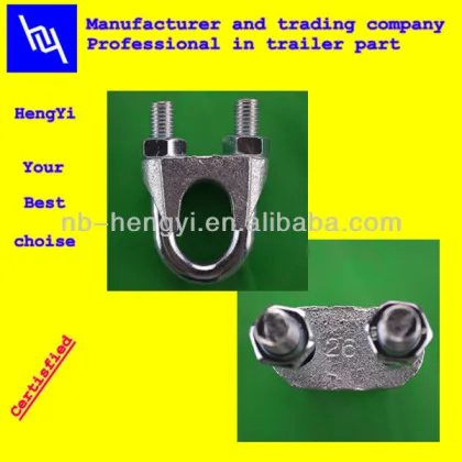 wire rope clamps