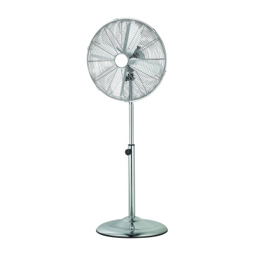 16 Inch Metal Fan with Round Base and Air Cooling