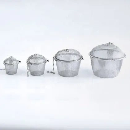 Stainless Steel Wire Mesh Tea Steeper Strainer for Loose Tea