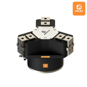 Пневматический трехзахватный захват большого диаметра