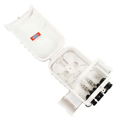 Waterproof FTTH Optical Fiber Distribution Splitter Box Compatible with HUAWEI Connectors
