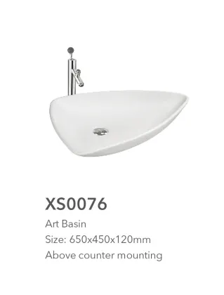 European style ceramic bathroom sink glaze art basin