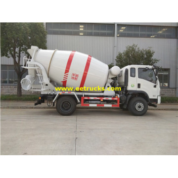 Caminhões de mistura de concreto Dayun 3000 Liters