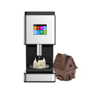 Impresora 3D de acero inoxidable multicolor para hornear y confitería