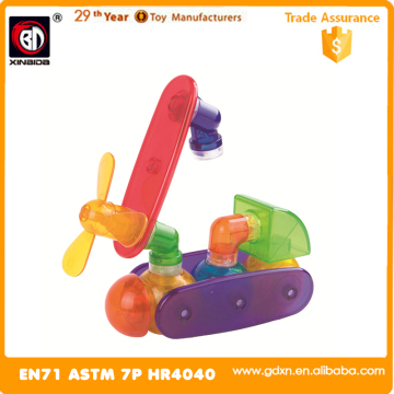 XINBIDA magnetic toy kids magnetic blocks magnetic tube block 68 PCS