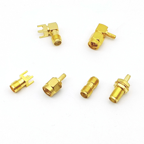 Male Female SMA RF Coaxial Cable Connector