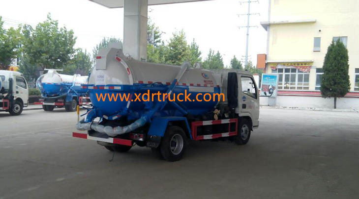 Dongfeng Suction Sewage Tanker Truck