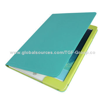 Colorful Series High-quality PU Leather Cases for iPad Mini/iPad Mini2/iPad Air, Book Style Design