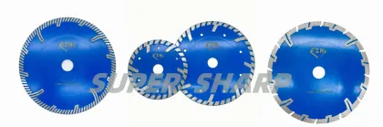 Turbo Diamond Circular Saw Blade for Marble Ceramic Porcelain Dekton Cutting