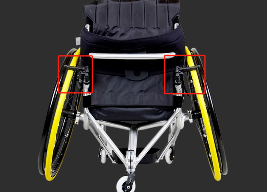 Lightweight Plastic Wheelchair Brakes