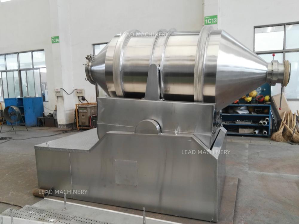 Drogas químicas Powder Mixer Mixer Horizontal Misture