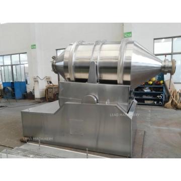 Chemical drugs powder 2D mixer Horizontal mixing machine