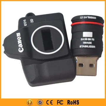 Photographer Gift Cool Black Camera Shaped USB Flash Drive