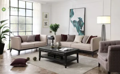 Modern Living Room Fabric Sofa Home Furniture