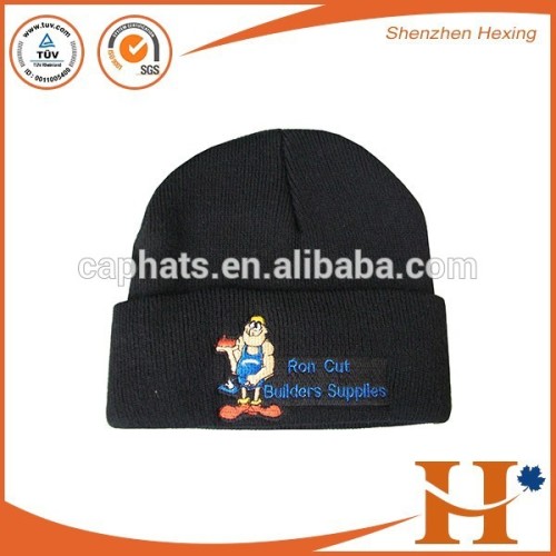 Promotional winter hat woolen knitted cap/hat for woman